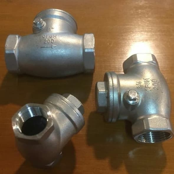 Check valve / one way / tabok klep 1.1/2"inch stainless