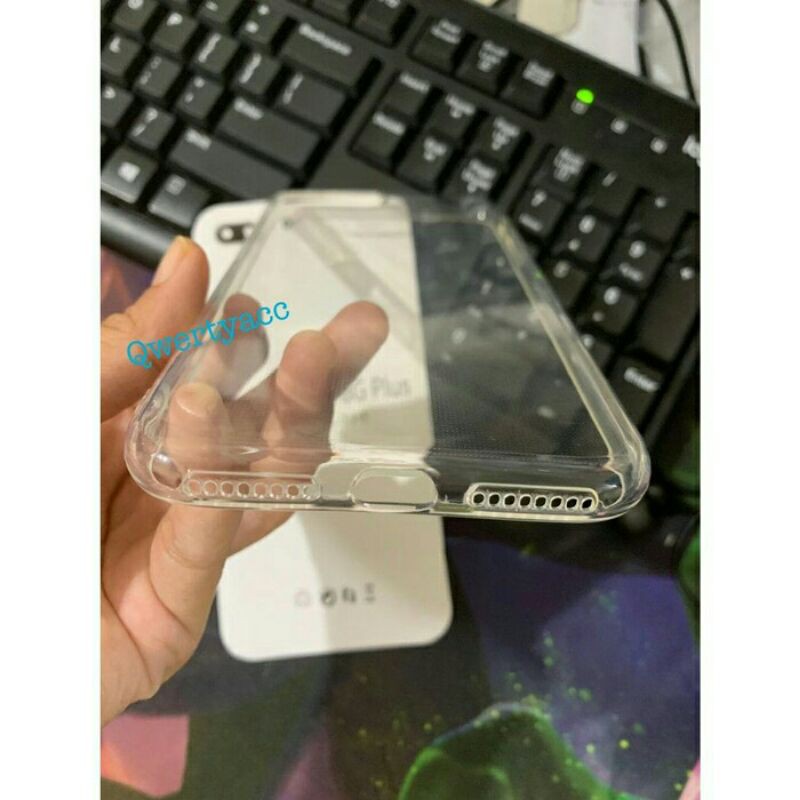 IPHONE XR SE 6 7 8 7 PLUS 8 PLUS CLEAR HD 2.0 SILIKON BENING SOFTCASE TRANSPARAN BAHAN TEBAL