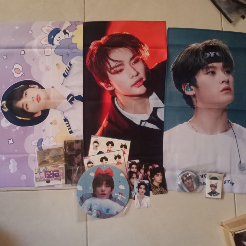 (ready stock, baca details) stray kids skz slogan fansite — hyunjin lino leeknow lee know minho refl