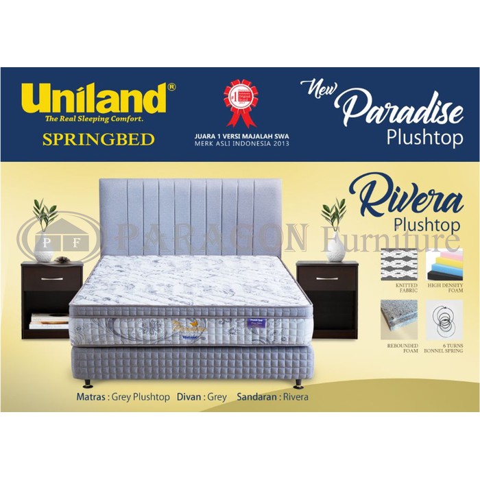 Kasur Paradise P Top 180x200x30 - Uniland Spring bed