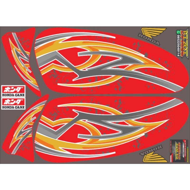 striping cb stiker cb stiker keren