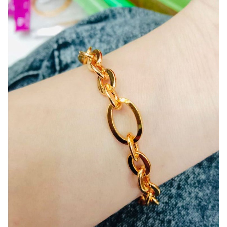 gelang tangan wanita //gelang lapis emas//perhiasan