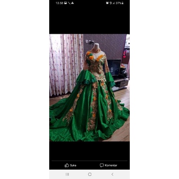 baju pengantin preloved