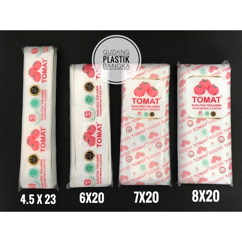 PLASTIK TOMAT 4.5X23 6X20 7X20 8X20 TERMURAH