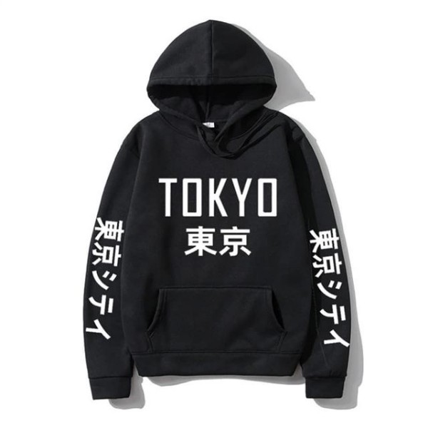 SWEATER HOODIE PRIA WANITA TOKYO