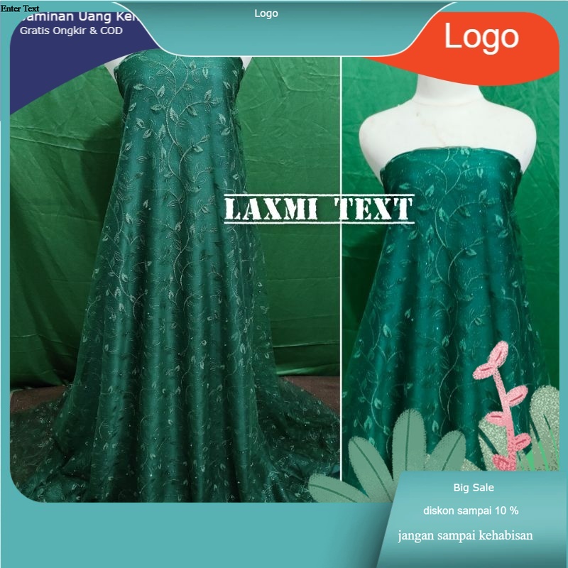 PROMO tille akar mutiara / cocok untuk gaun dress dll / TERMURAH