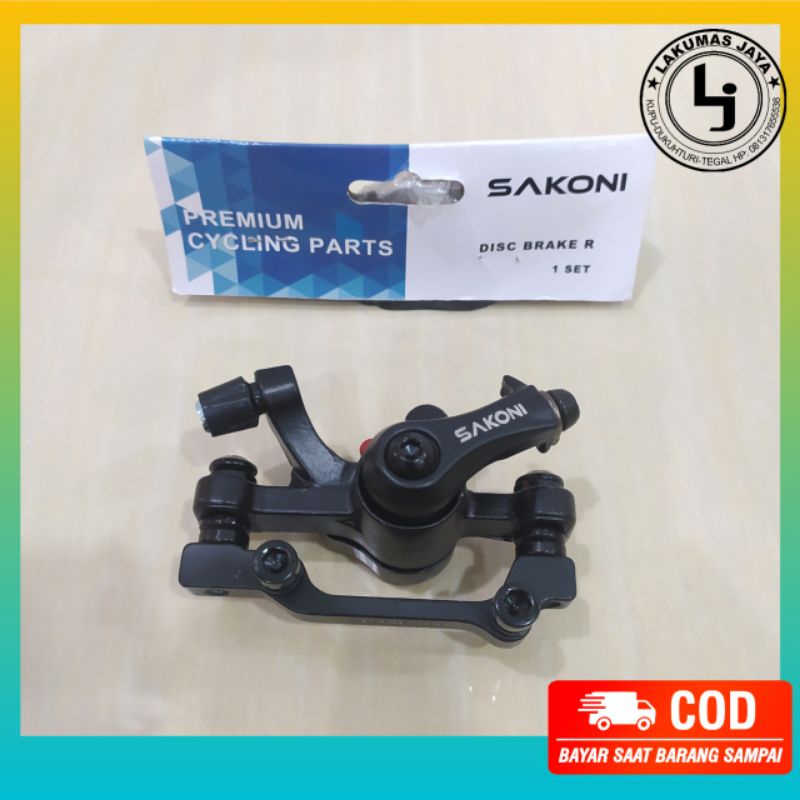 Kaliper Rem Sepeda Cakram Disk Disc Brake Sepeda Sepedah Lipat MTB Gunung CTB Kepala Kaliper Belakan