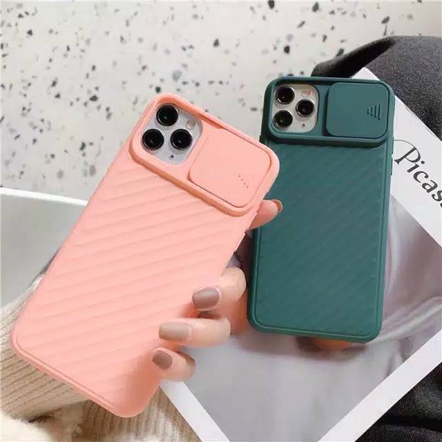 SOFT IPHONE 11 12 11 PRO 11 12 PRO MAX  12 mini CASE CAMERA SLIDE PROTECTOR