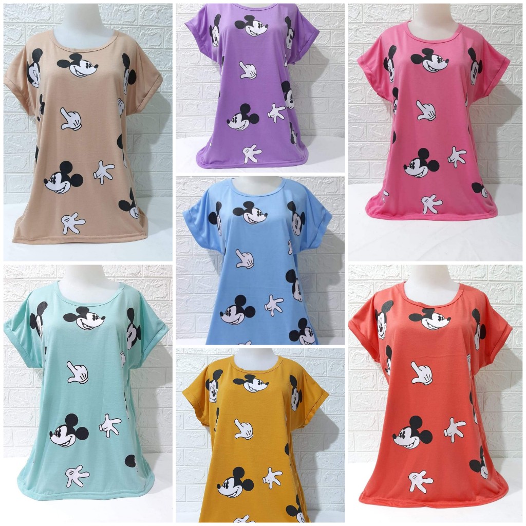 KAOS BIG SIZE CEWEK FULL PRINT | KAOS JUMBO MURAH MERIAH | ATASAN CEWEK XXL | BAJU JUMBO XXL CEWEK