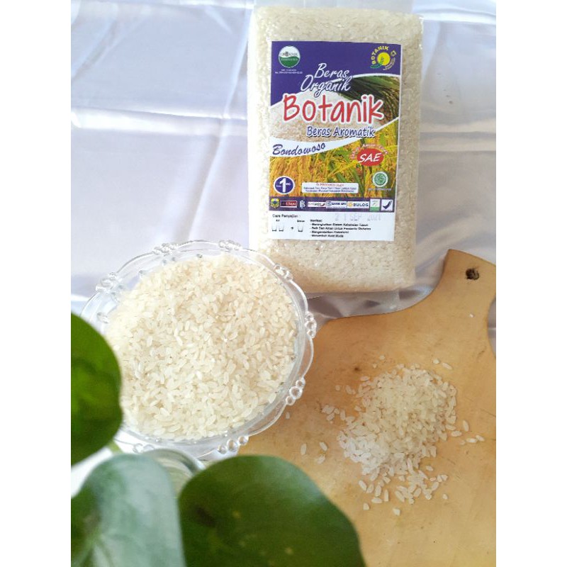 

BERAS ORGANIK PUTIH AROMATIK (Cocok untuk Diet, MPASI)