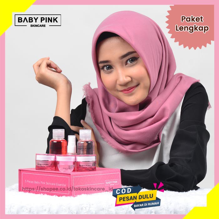 Babypink Paket Whitening, Acne &amp; Sensitif Untuk Semua Jenis Kulit | Baby Pink Skincare Original BPOM