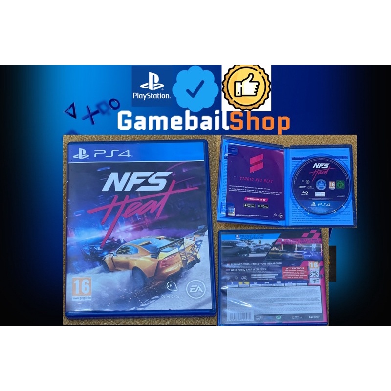 PS4 Game - Need For Speed NFS Heat 2020 ( Reg 3 Asia / 2 / English ) Kaset Game BD PS4