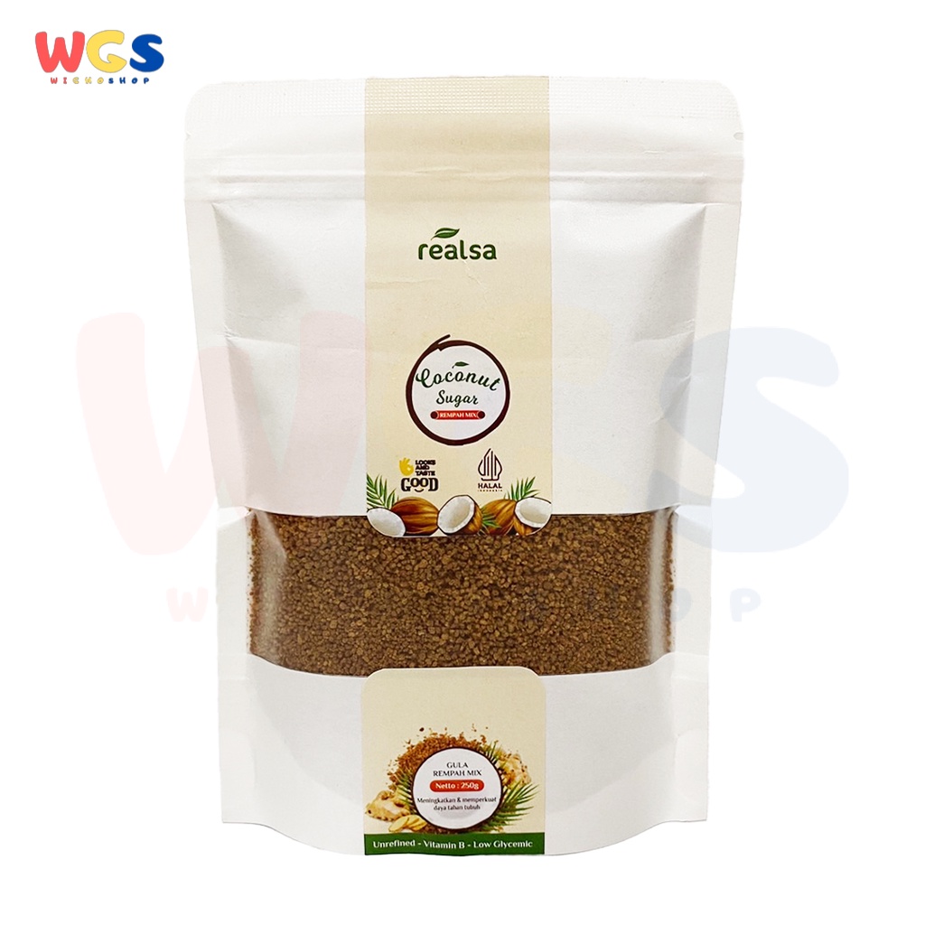 Realsa Organic Spices Mix Coconut Sugar 250g - Gula Aren Rempah