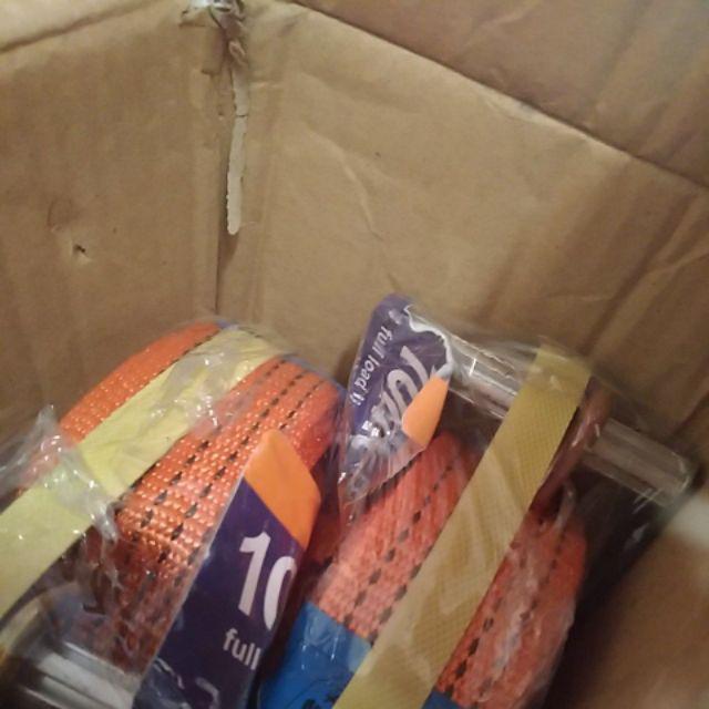 Ratchet Tie Down / Cargo Lashing / Tali Pengikat Barang 2”x2tonx10m