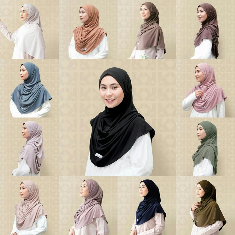 Fatimah Instan by Khalewale Kerudung Jilbab Hijab Instan Instant