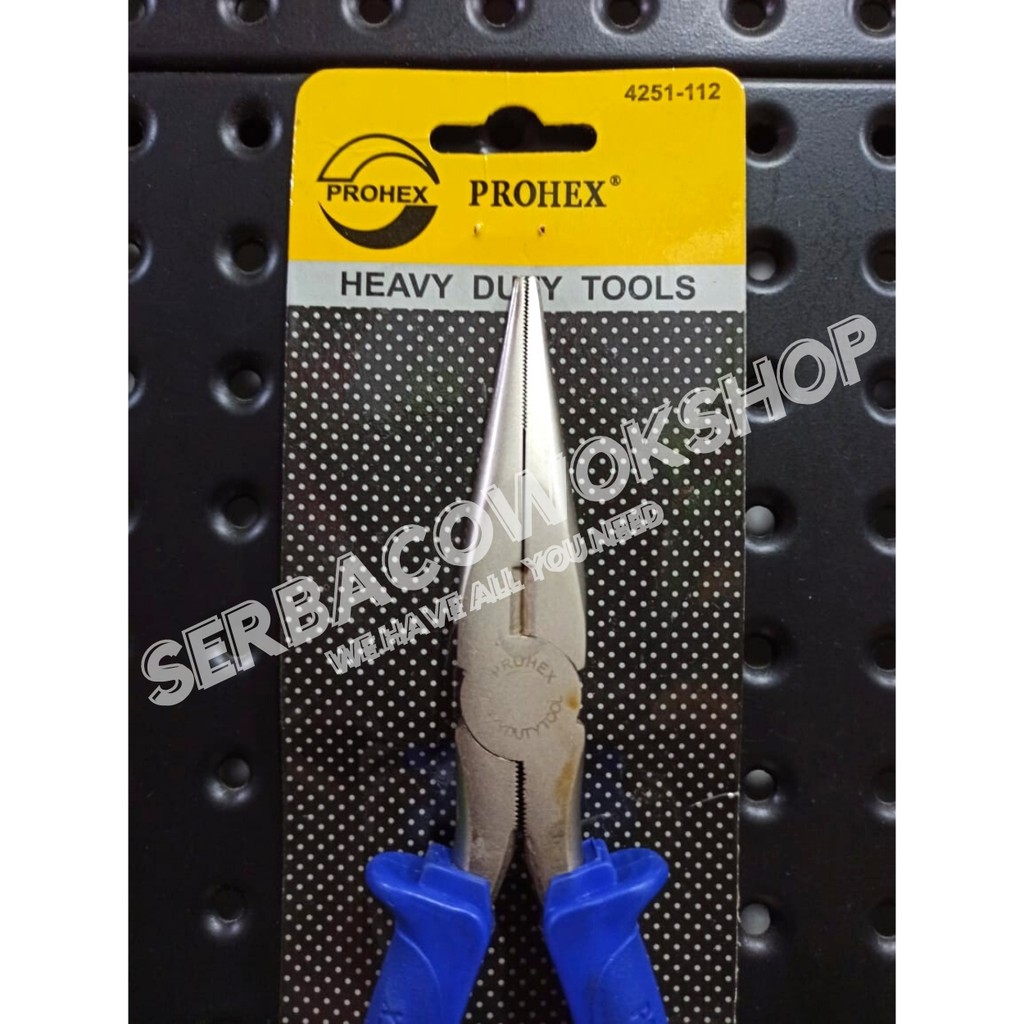 Prohex Tang Lancip Cucut 8&quot; Inch Long Noise Pliers 8&quot; Inch Termurah Berkualitas