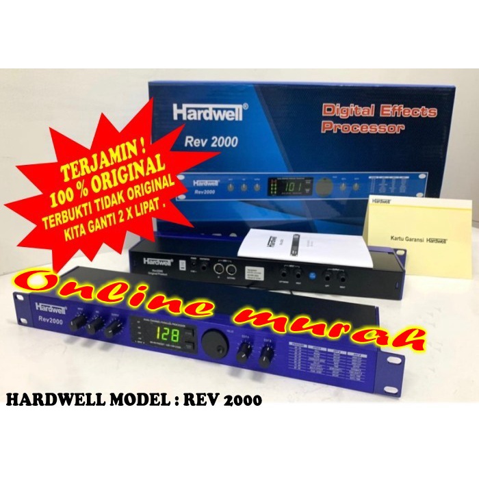 Efek Vokal HARDWELL REV 2000 Effect Vokal REV2000 ORIGINAL Best Seller