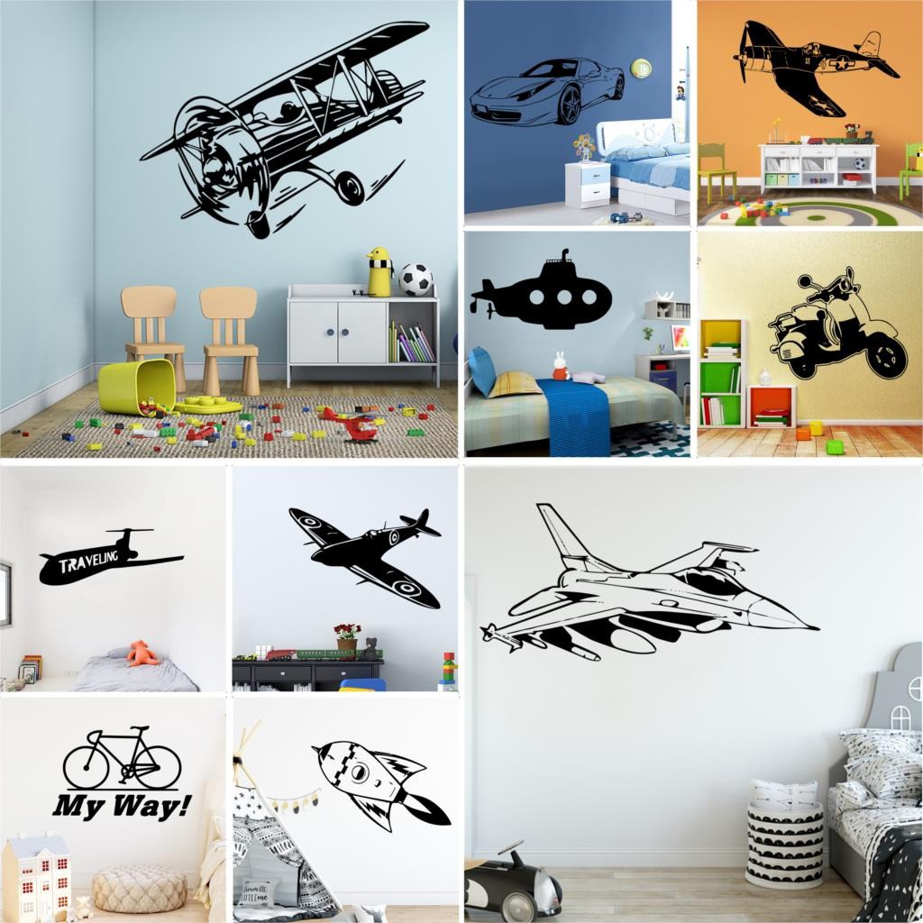 Jual Stiker Dinding Wall Stiker Kamar Tidur Anak Laki Laki Dekorasi