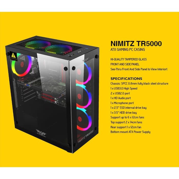 Armaggeddon Nimitz TR5000 - PC Casing