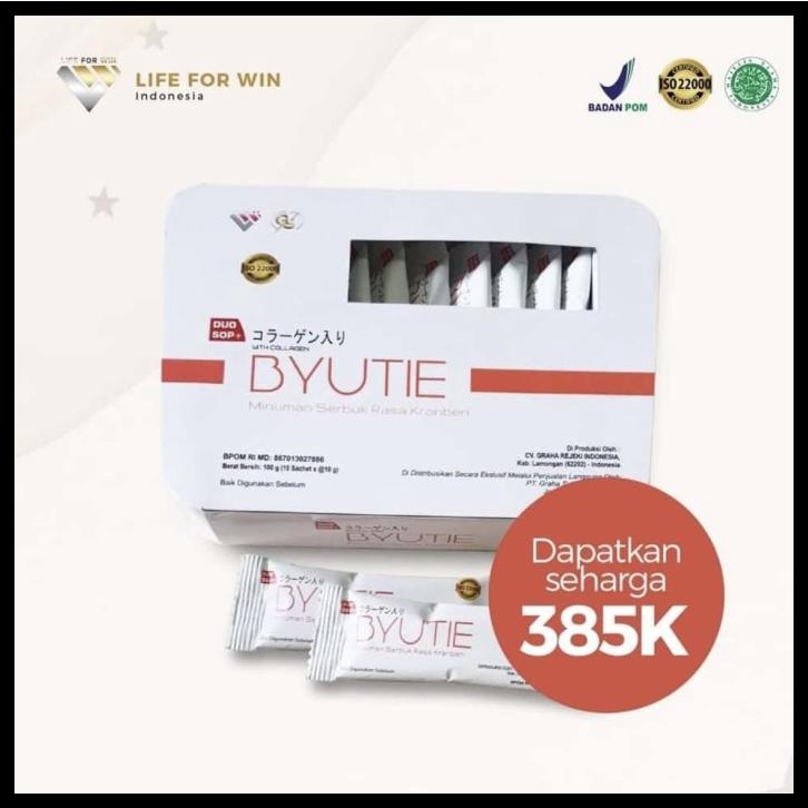 

DISKON TERBATAS !!! BYUTIE MINUMAN COLLAGEN DUO SOP+ MINUMAN UNTUK KULIT INDAH TERLARIS