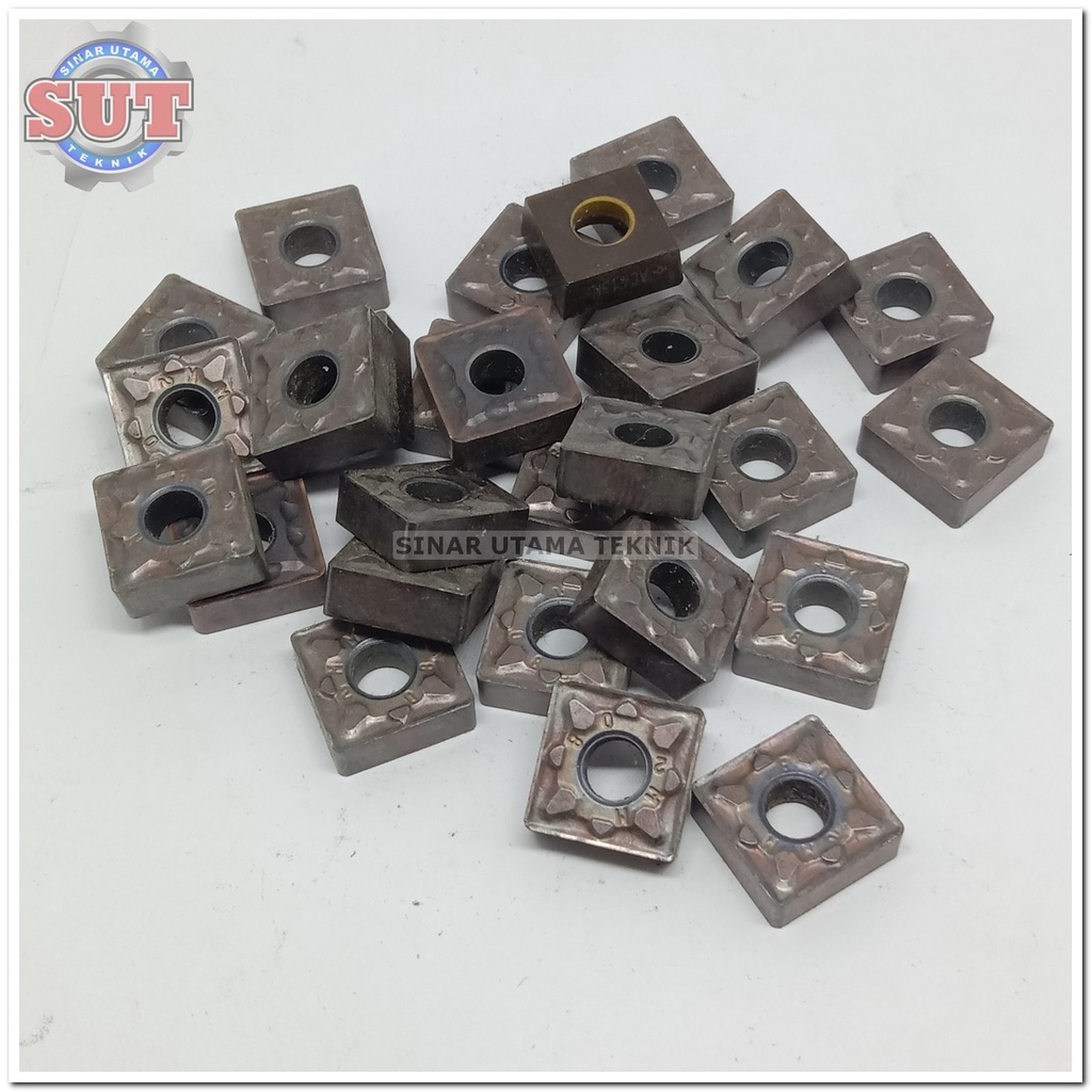 SNMG 1204 insert bubut mata pisau bubut widia betel bubut keras