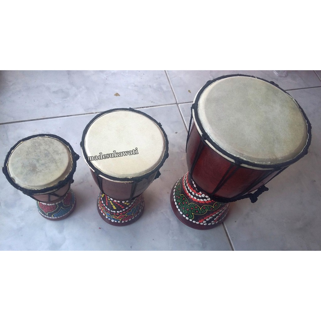 Alat musik Jimbe kendang Djembe bali