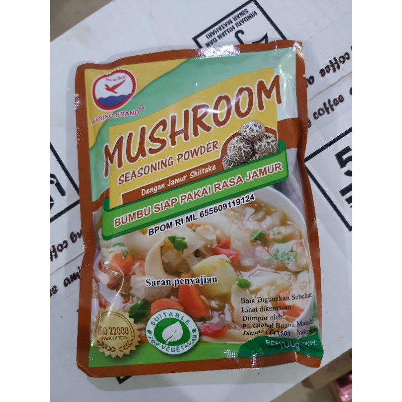 

SU Herring Mushroom Seasoning Powder kaldu jamur 100 grm