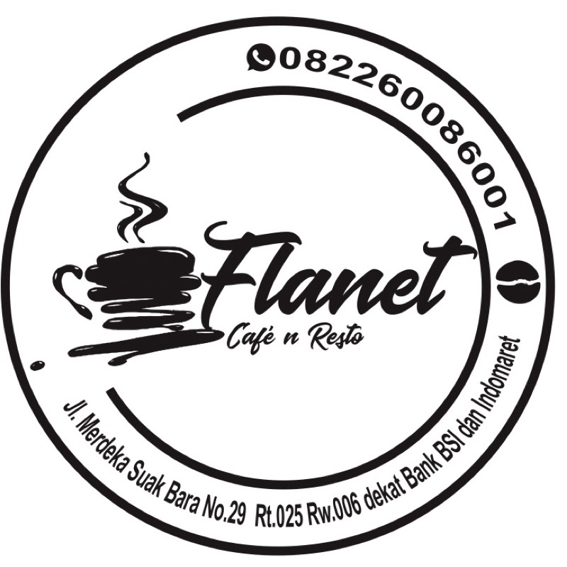 

STEMPEL CUP/Plastik 6cmx6cm dan TINTA