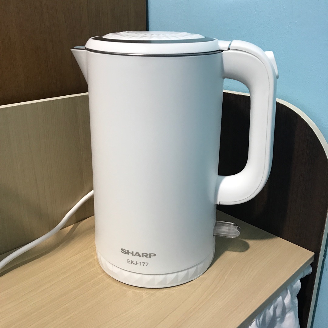 Sharp Double Wall Electric Kettle Ekj-177 / Teko Kettle Listrik