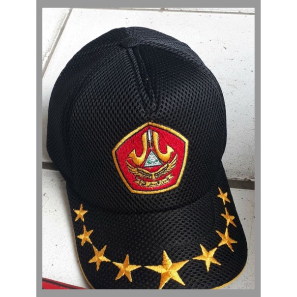 Topi Banser Jala Hitam - Topi Jala Banser Hitam - Topi Hitam Banser Jala