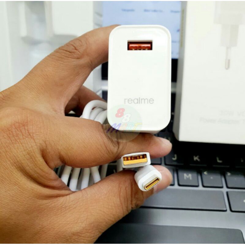 Charger Original Realme 6Pro / Realme 7Pro VOOC 30W