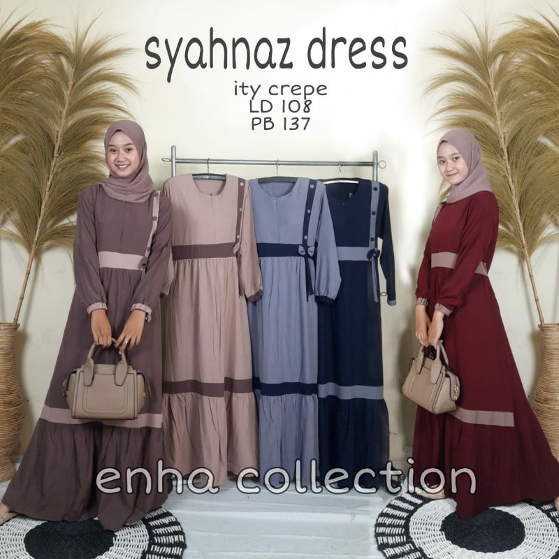 Gamis Remaja Syahnaz Dress Tunik