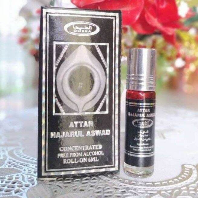 Hajar Aswad Parfum DOBHA 6ml Minyak Wangi Roll On Non Alkohol