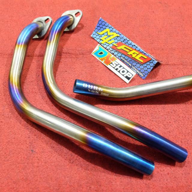 Leheran knalpot titanium scoopy beat vario 110