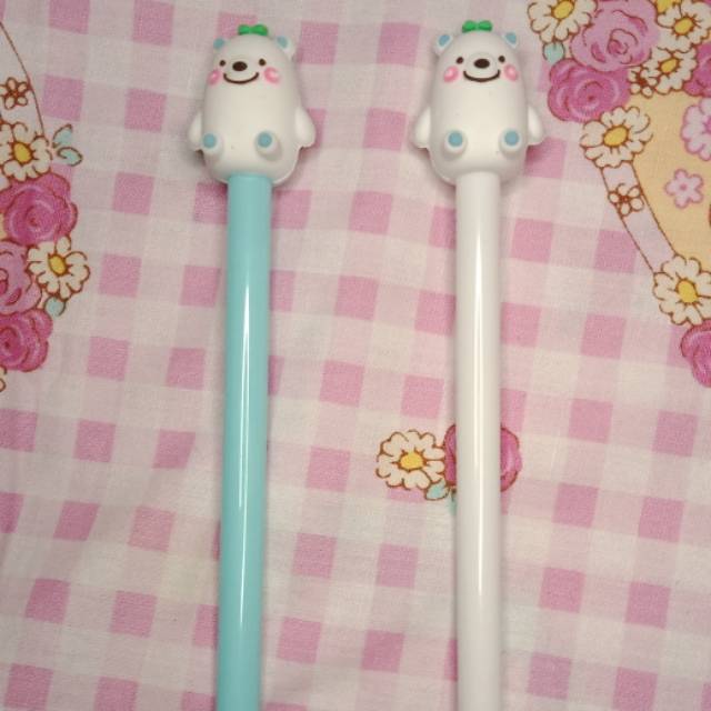 

Ice Bear Gel Black Cute Pen