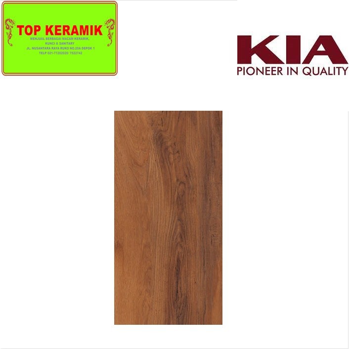 Keramik Dinding Kia 30x60 Norway Brown Kw 1