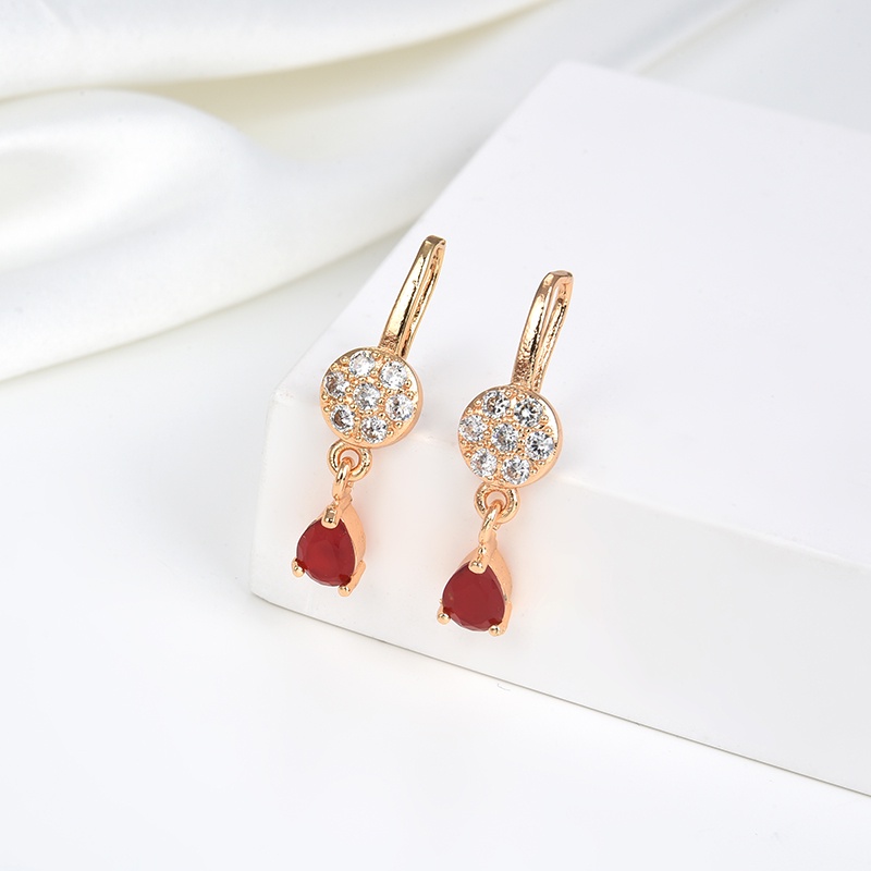 anting titanium wanita emas muda anti karat dewasa tusuk korea asli panjang dan luntur korea style selamanya dewasa 119e