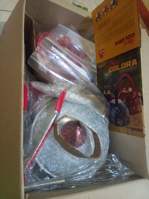 Panci 18 Supra Ori118- Panci Set 18pcs Stainless Steel With Ketel Su9918