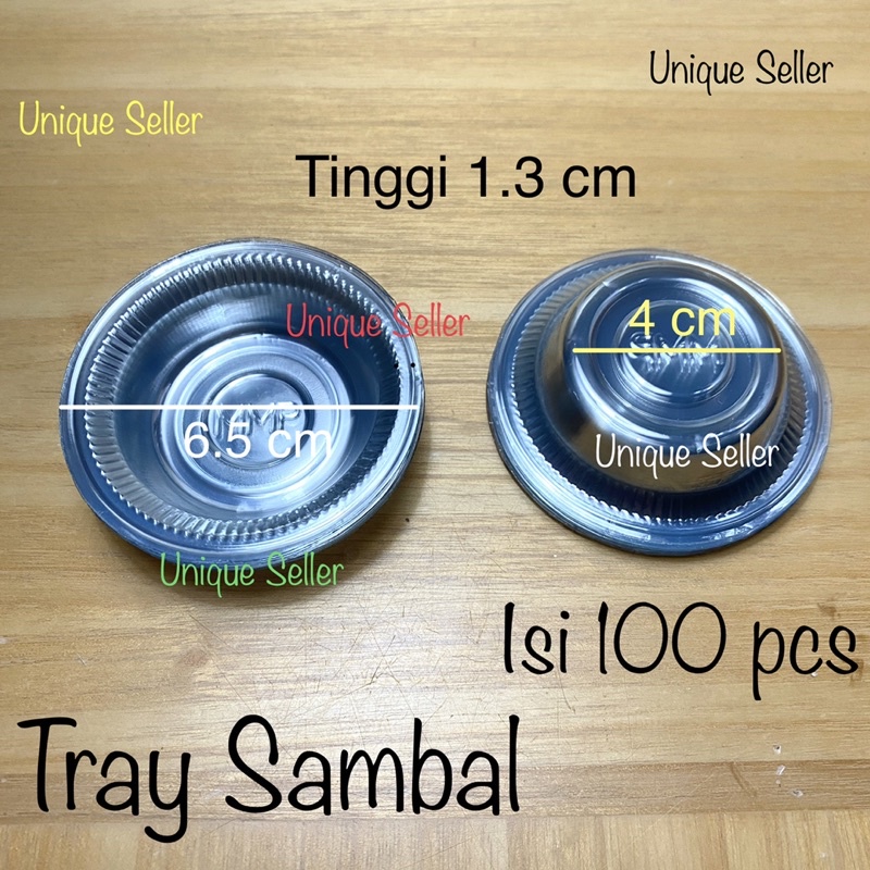 Mika Tray Sambal Saos Kecap isi 100 pcs / Mika Sambal Saos Kecap Mayo Sambel Bumbu Kecil Sedang Besar Jumbo / Mika Tray Sambal Saos Kecap Kecil Sedang Besar Jumbo