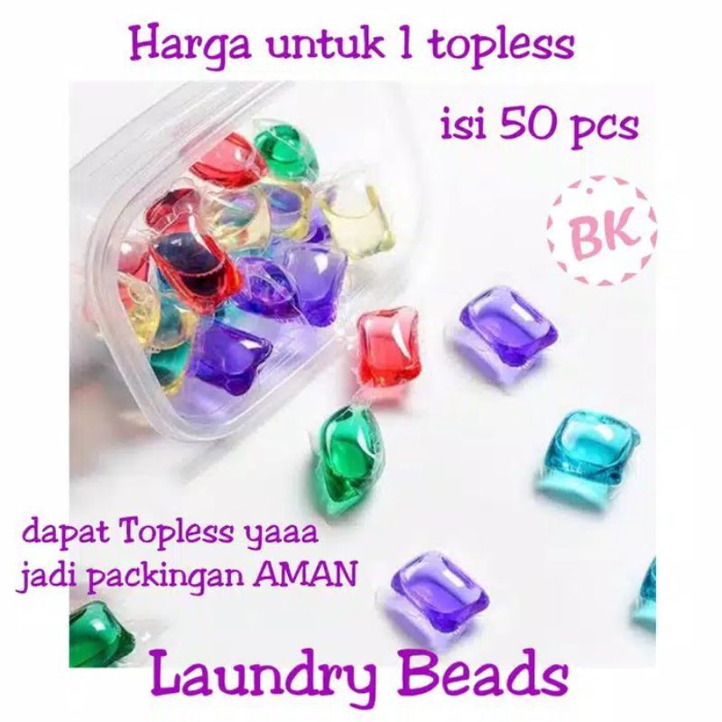 {HJ_888}50pcs Laundry detergent Gel Ball / SABUN cuci baju antiseptik / Deterjen Laundry Gel