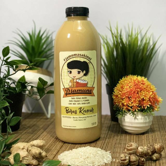 

DJAMUNE - Jamu Tradisional Beras Kencur 100% Fresh - 1.000 ml