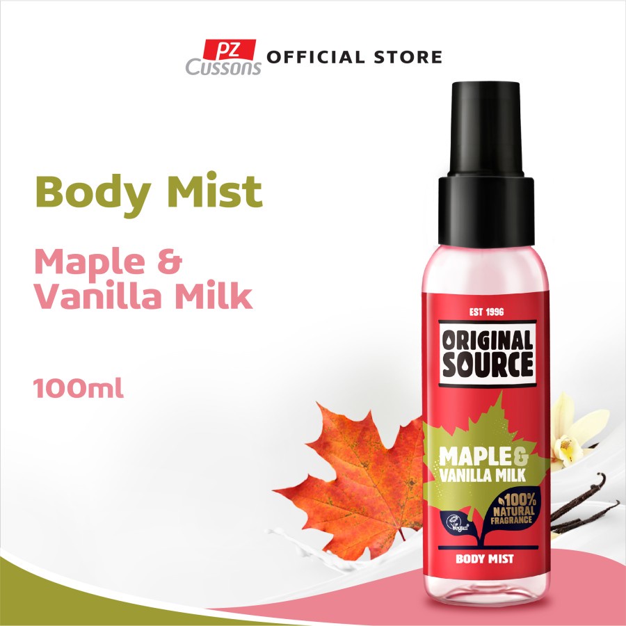 Original Source Body Mist Maple & Vanilla Milk 100ml