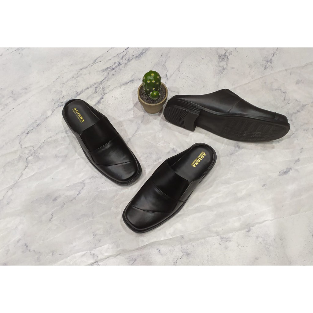 Sepatu sandal pria (tutong kulit)