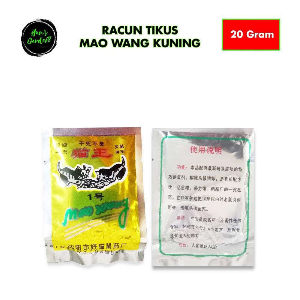 Jual Racun tikus mao wang ORIGINAL kemasan warna kuning Murah