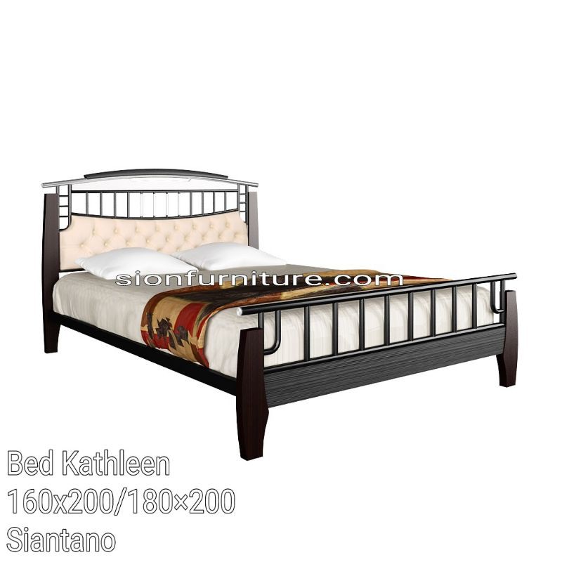 RANJANG BESI / BED SIANTANO TIPE KATHLEEN UK 160 dan 180