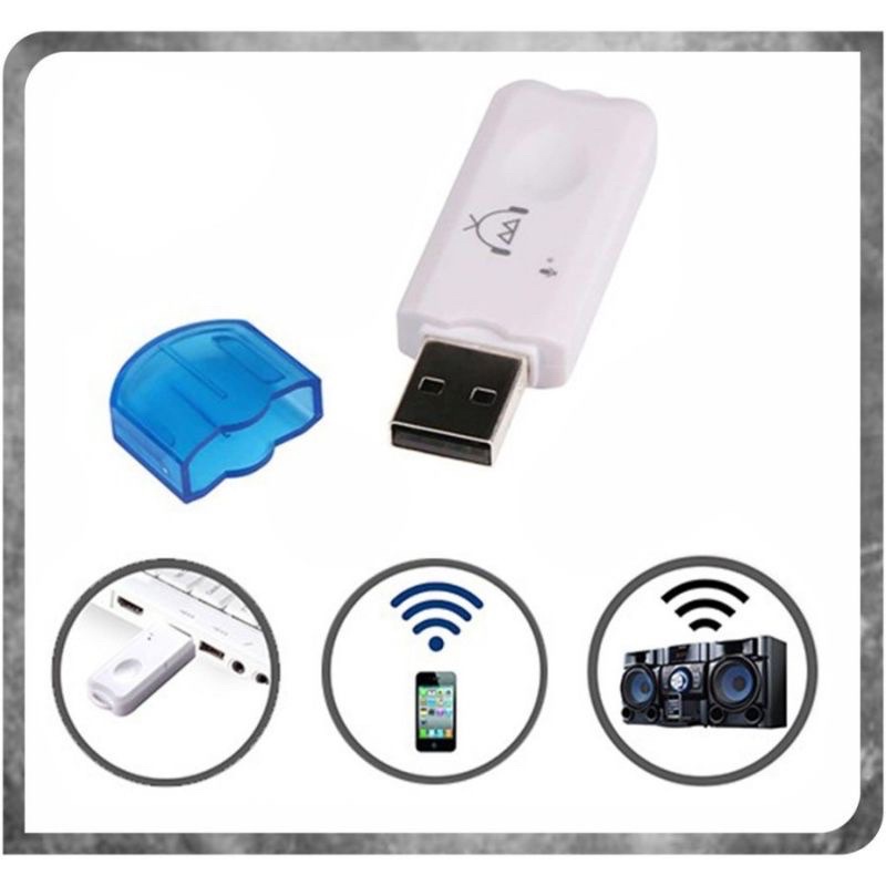 BLUETOOTH RECEIVER TANPA KABEL AUX