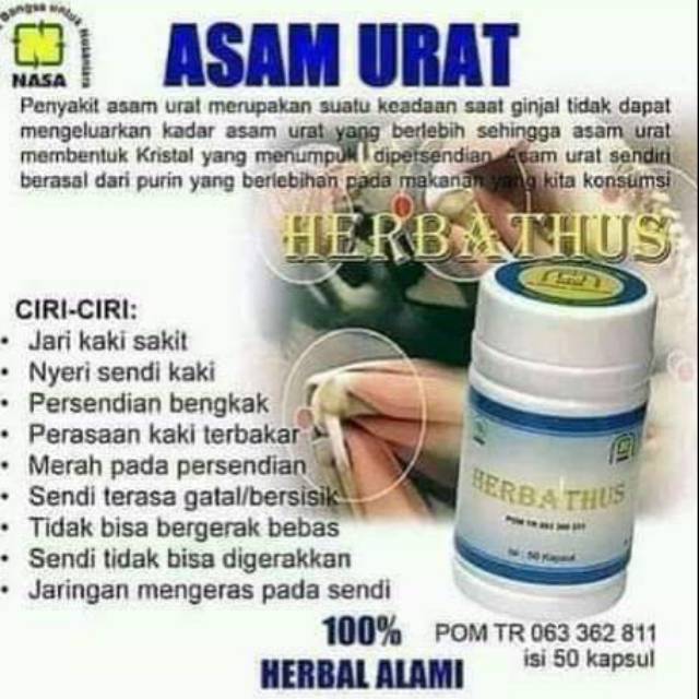 Herbatus Nyeri Sendi & Asam Urat
