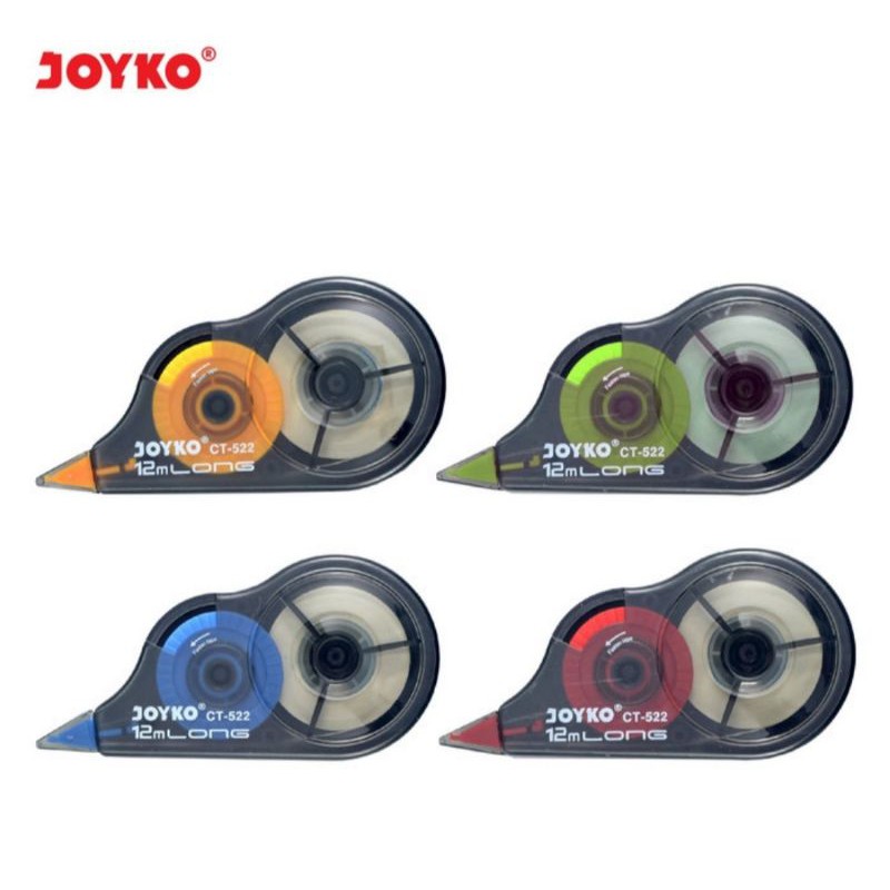 

Joyko Correction Tape CT-522 12 Meter - Tipe-Ex Kertas