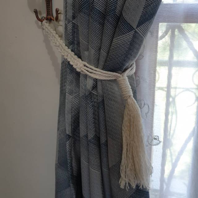 Pengikat Gorden Macrame