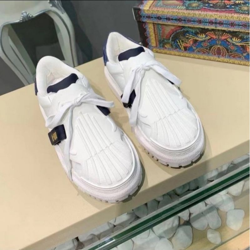 sepatu sneaker wanita putih New branded shoes White type lv 2021 p1shoes